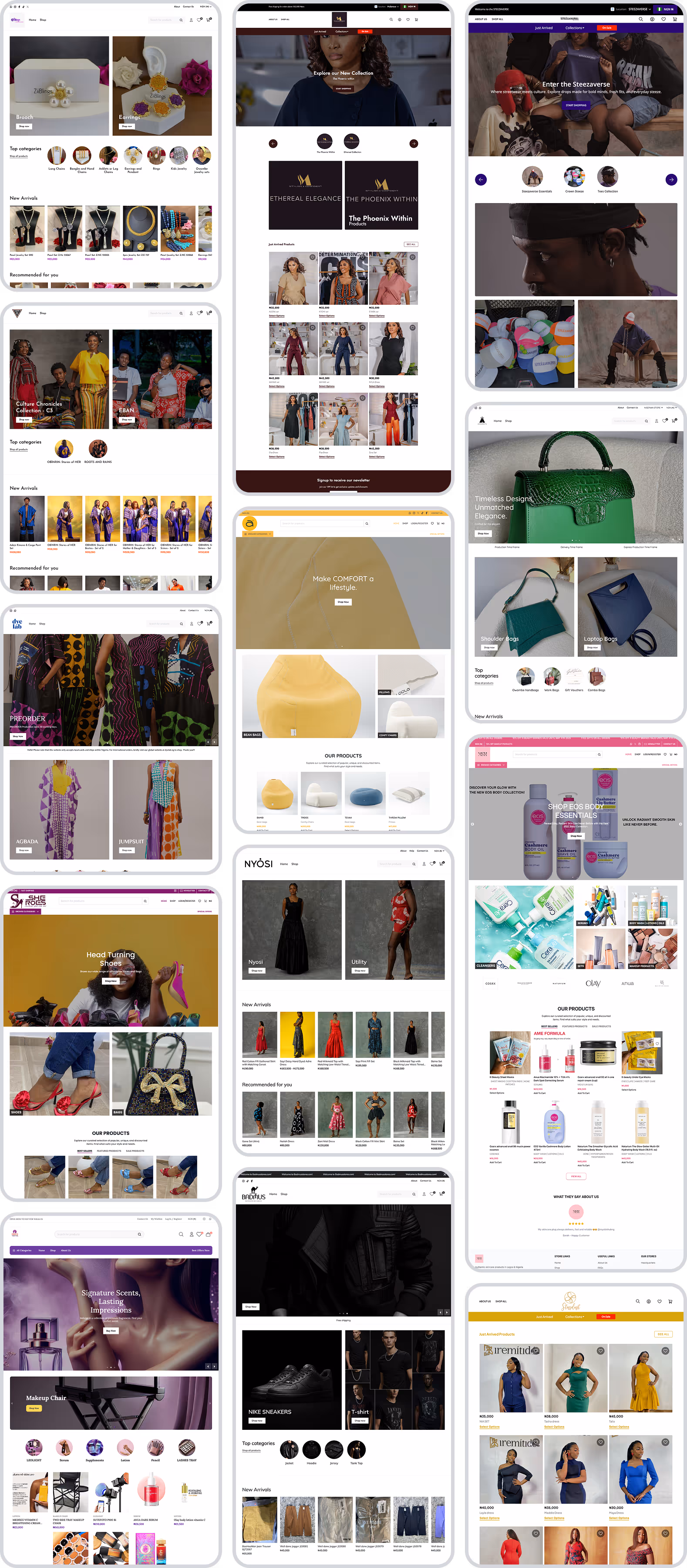 Online Store Showcase